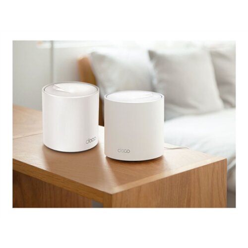 TP-LINK , AX1500 Whole Home Mesh Wi-Fi 6 System , Deco X10 (2-pack) , 802.11ax , 10/100/1000 Mbit/s , Mesh Support Yes , MU-MiMO Yes , No mobile broadband , Antenna type Internal