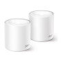TP-LINK , AX1500 Whole Home Mesh Wi-Fi 6 System , Deco X10 (2-pack) , 802.11ax , 10/100/1000 Mbit/s , Mesh Support Yes , MU-MiMO Yes , No mobile broadband , Antenna type Internal