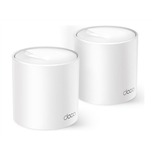TP-LINK , AX1500 Whole Home Mesh Wi-Fi 6 System , Deco X10 (2-pack) , 802.11ax , 10/100/1000 Mbit/s , Mesh Support Yes , MU-MiMO Yes , No mobile broadband , Antenna type Internal