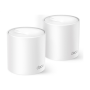 AX1500 Whole Home Mesh Wi-Fi 6 System , Deco X10 (2-pack) , 802.11ax , 10/100/1000 Mbit/s , Ethernet LAN (RJ-45) ports 1 , Mesh Support Yes , MU-MiMO Yes , No mobile broadband , Antenna type Internal