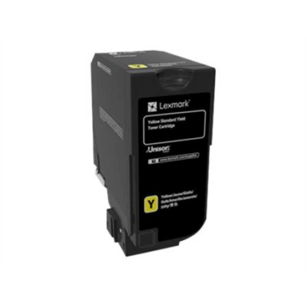 Lexmark Standard Yield Toner Cartridge , Cartridge , Yellow
