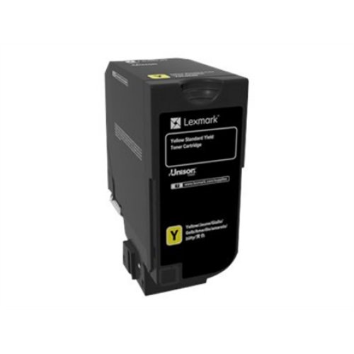 Lexmark Standard Yield Toner Cartridge , Cartridge , Yellow