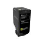 Lexmark Standard Yield Toner Cartridge , Cartridge , Yellow