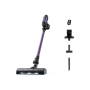 TEFAL , Vacuum cleaner , TY6A31 , Cordless operating , Handstick , 140 W , Operating time (max) 180 min , Purple/Black