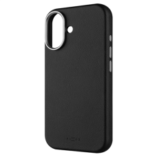 Fixed MagLeather , Back cover , Apple , iPhone 17 , Leather , Black Fixed MagLeather , Back cover , Apple , iPhone 17 , Leather , Black