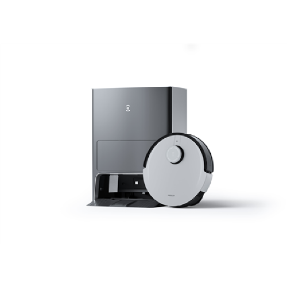 Ecovacs Robotic Vacuum Cleaner DEEBOT X1 OMNI Wet&Dry, Operating time (max) 180 min, Lithium Ion, 5200 mAh, Dust capacity 0.4 + 3 L, 5000 Pa, Black/Silver, Battery warranty 24 month(s)