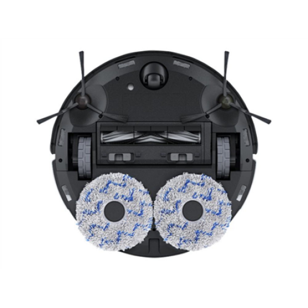 Ecovacs Robotic Vacuum Cleaner DEEBOT X1 OMNI Wet&Dry, Operating time (max) 180 min, Lithium Ion, 5200 mAh, Dust capacity 0.4 + 3 L, 5000 Pa, Black/Silver, Battery warranty 24 month(s)