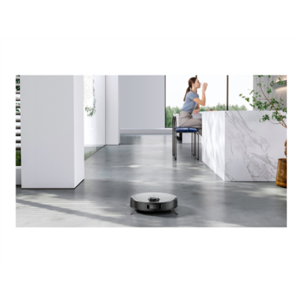 Ecovacs Robotic Vacuum Cleaner DEEBOT X1 OMNI Wet&Dry, Operating time (max) 180 min, Lithium Ion, 5200 mAh, Dust capacity 0.4 + 3 L, 5000 Pa, Black/Silver, Battery warranty 24 month(s)