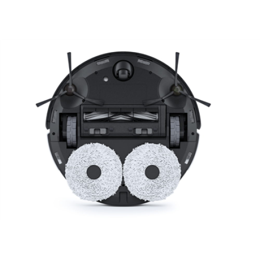 Ecovacs Robotic Vacuum Cleaner DEEBOT X1 OMNI Wet&Dry, Operating time (max) 180 min, Lithium Ion, 5200 mAh, Dust capacity 0.4 + 3 L, 5000 Pa, Black/Silver, Battery warranty 24 month(s)