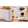 Bosch Compact Toaster , TAT3M121 MyMoment , Number of slots 2 , Housing material Plastic , White