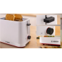 Bosch Compact Toaster , TAT3M121 MyMoment , Number of slots 2 , Housing material Plastic , White