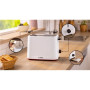 Bosch Compact Toaster , TAT3M121 MyMoment , Number of slots 2 , Housing material Plastic , White