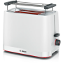 Bosch Compact Toaster , TAT3M121 MyMoment , Number of slots 2 , Housing material Plastic , White