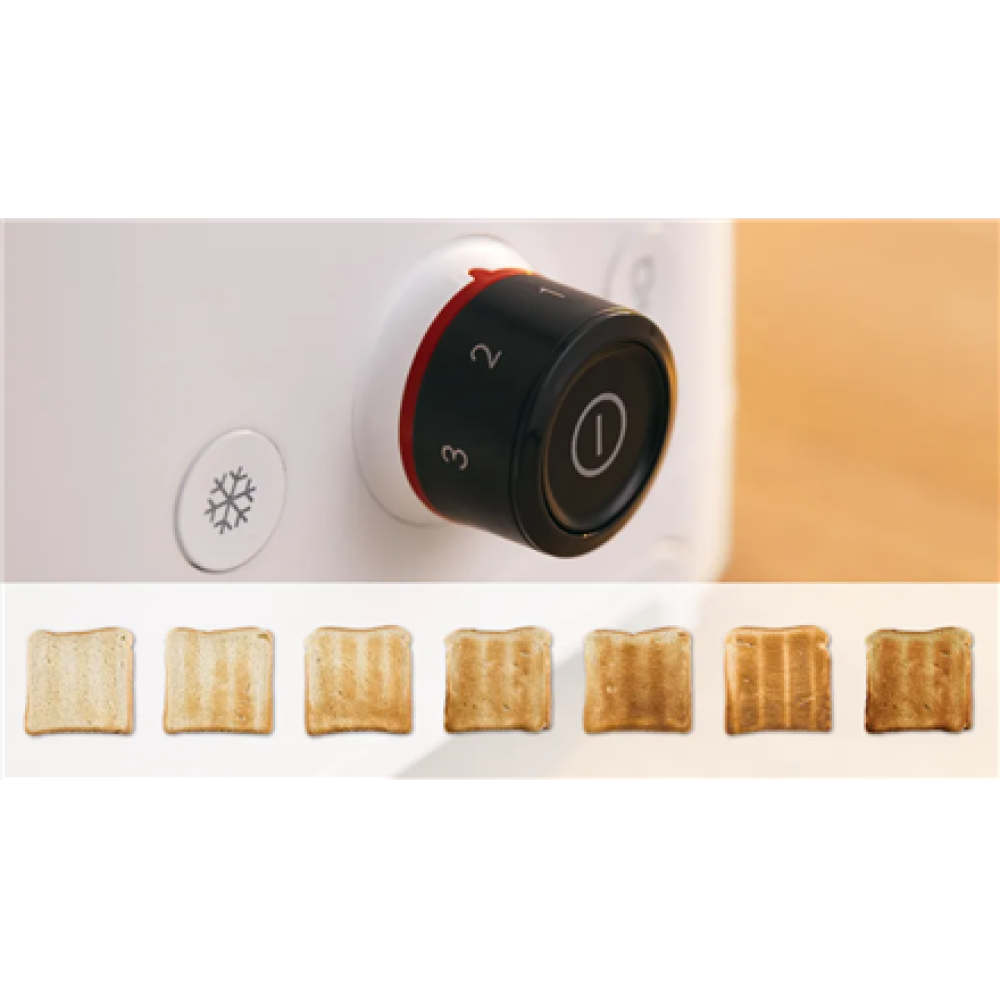 Bosch Compact Toaster , TAT3M121 MyMoment , Number of slots 2 , Housing material Plastic , White