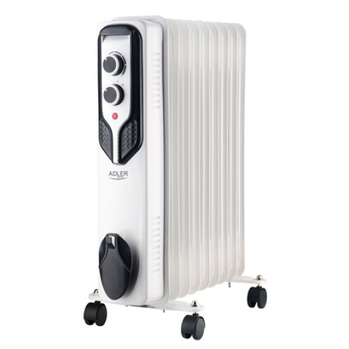 Adler , Oil-Filled Radiator , AD 7816 , Oil Filled Radiator , 2000 W , Number of power levels 3 , White