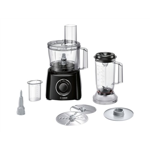 Bosch , Food processor , MCM3201B , 800 W , Number of speeds 2 , Bowl capacity 2,3 L , Ice crushing , Blender , Black