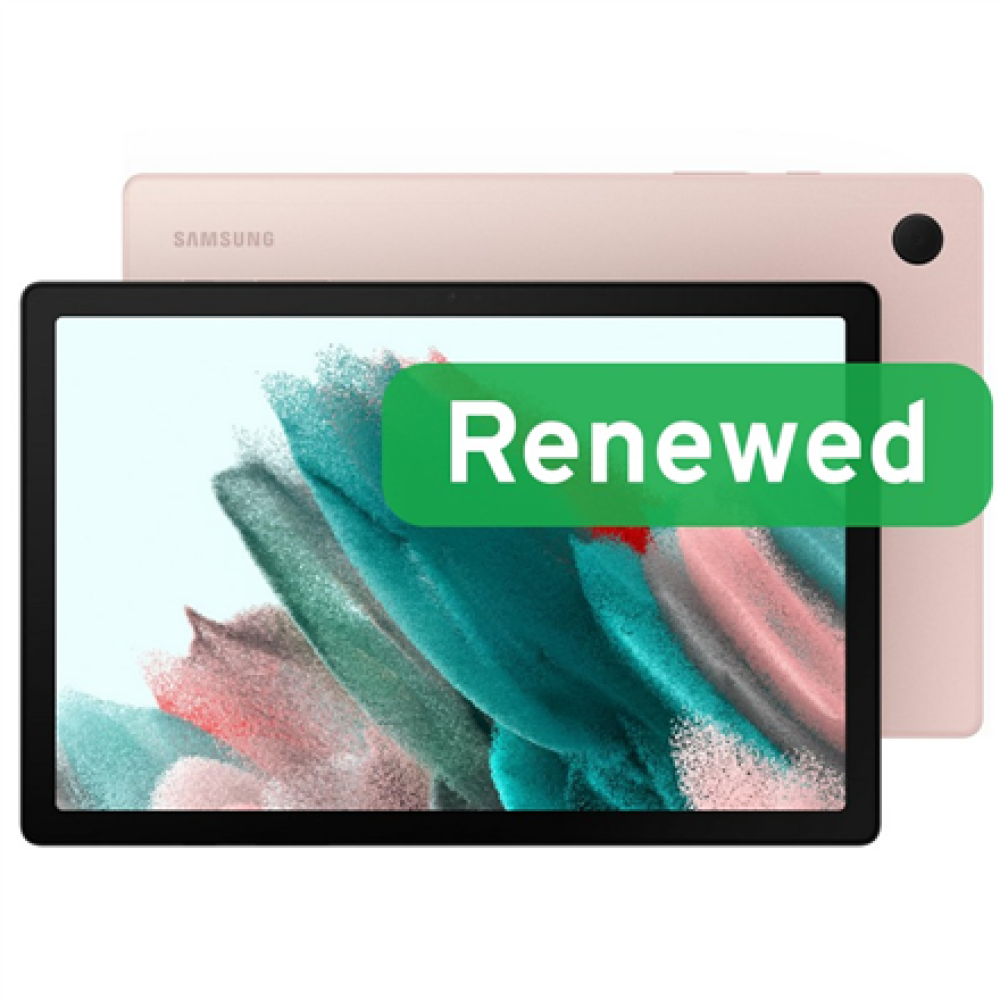 Samsung Renewed Grade Factory-sealed , Galaxy Tab A8 10.5 , Pink Gold , 64 GB , Android