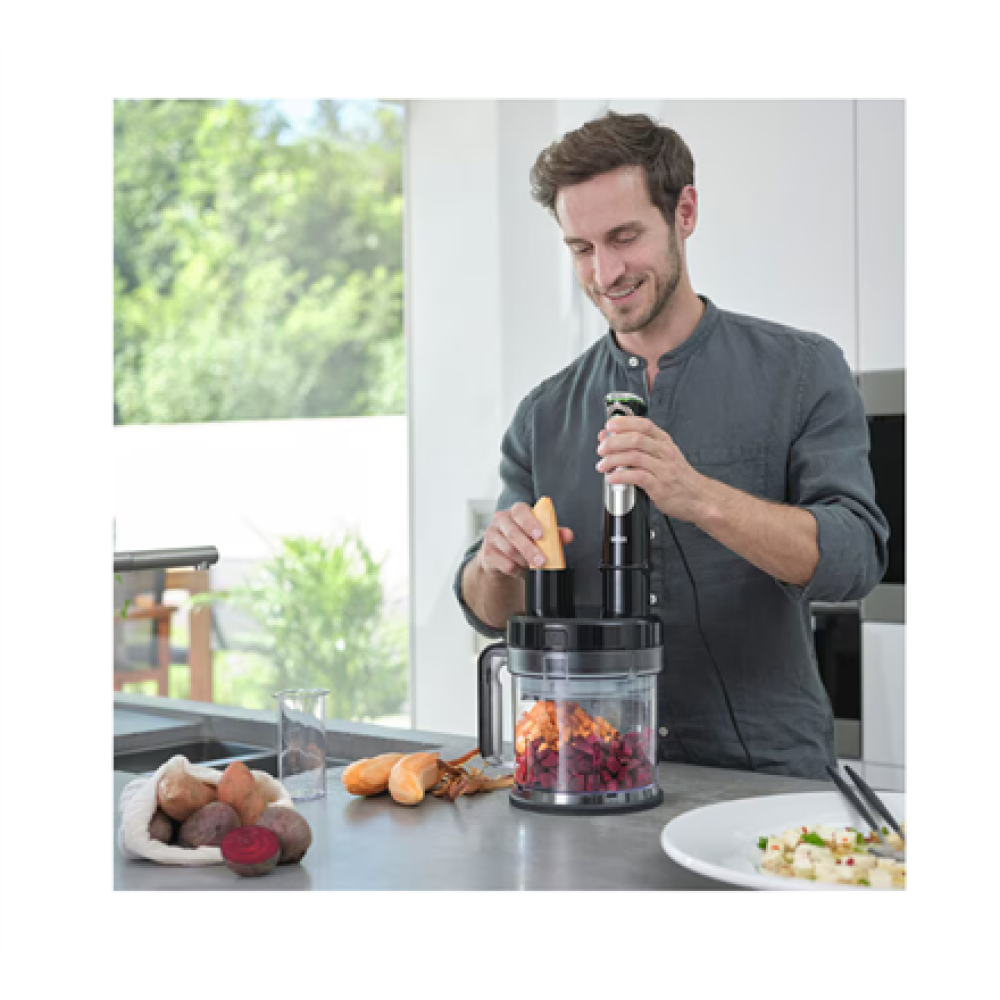 Braun MultiQuick 9 MQ9195XLI , Hand Blender , 1200 W , Number of speeds 3 , Black/Stainless Steel