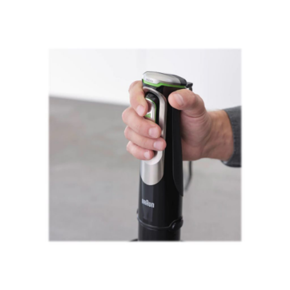 Braun MultiQuick 9 MQ9195XLI , Hand Blender , 1200 W , Number of speeds 3 , Black/Stainless Steel