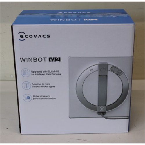 SALE OUT. , Ecovacs Windows Cleaner Robot , WINBOT W2 , Corded , 2800 Pa , White , UNPACKED AS DEMO
