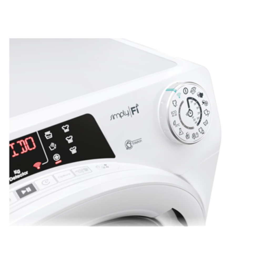 Candy Washing Machine , RO 1496DWME/1-9 , Energy efficiency class A , Front loading , Washing capacity 9 kg , 1400 RPM , Depth 54 cm , Width 60 cm , Display , TFT , Steam function , Wi-Fi