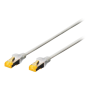Digitus CAT 6A S/FTP , Patch cord , Length 15 m , Grey