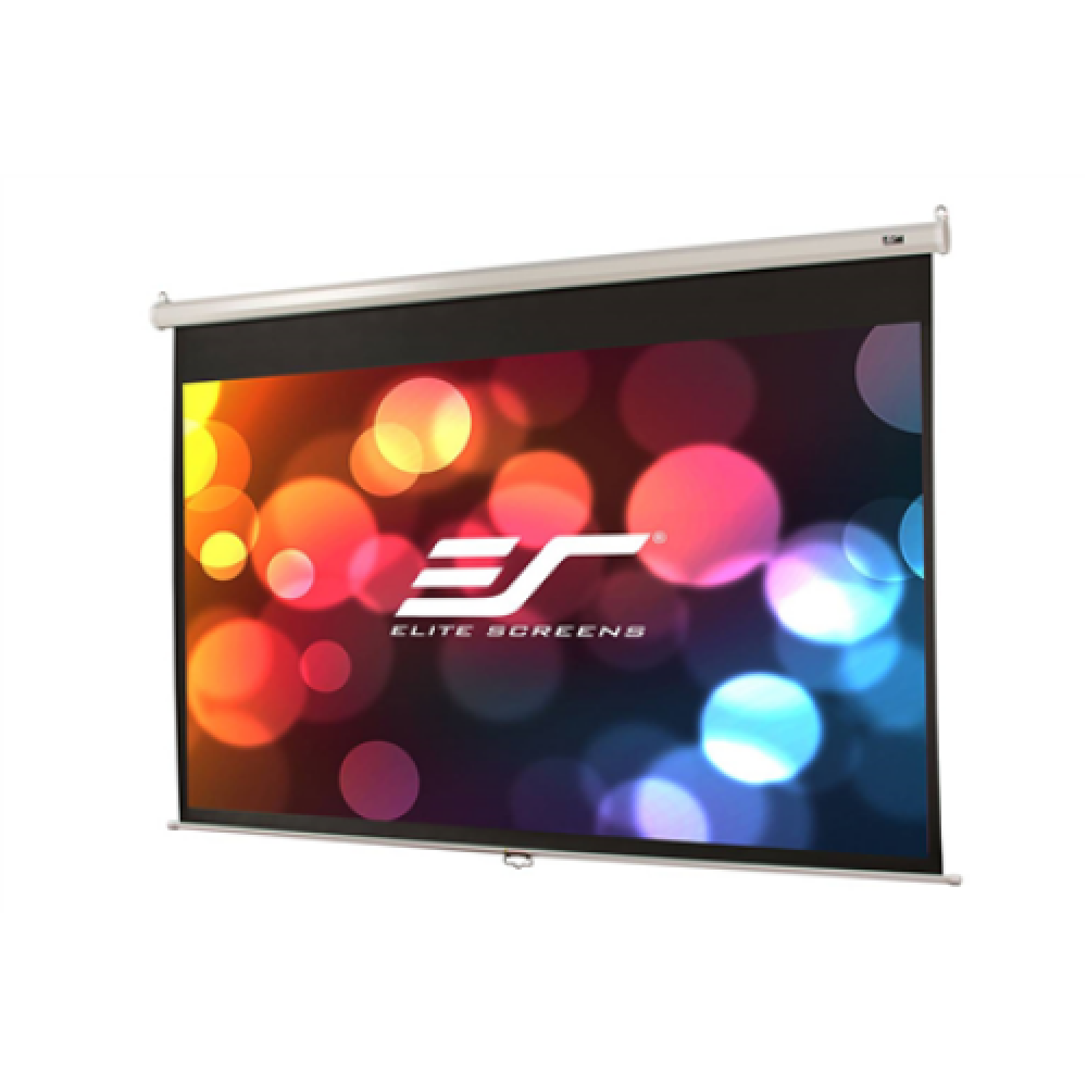 Elite Screens Manual Series M136XWS1 Diagonal 136 , 1:1, Viewable screen width (W) 244 cm, White