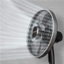 Cecotec EnergySilence 1020 ExtremeConnected , Pedestal Fan , Stand Fan , 60 W , Diameter 40 cm , Number of speeds 6 , Oscillation , Timer , Remote control , Black