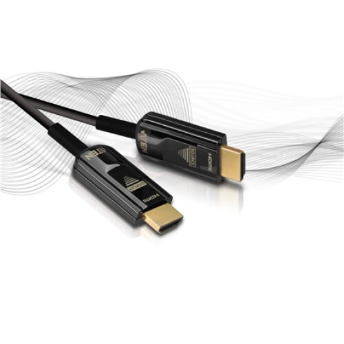 Aten VE781030 30M True 4K HDMI Active Optical Cable, True 4K@30m , Aten , True 4K HDMI Active Optical Cable , VE781030 , HDMI Type-A Male , HDMI Type-A Male , HDMI to HDMI , 30 m
