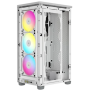 Corsair , RGB AIRFLOW PC Case , 2000D , White , Mini-ITX , Power supply included No , SFX