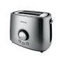 Gorenje , Toaster , T1000E , Power 1000 W , Number of slots 2 , Housing material Metal , Stainless Steel