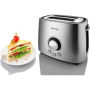 Gorenje , Toaster , T1000E , Power 1000 W , Number of slots 2 , Housing material Metal , Stainless Steel
