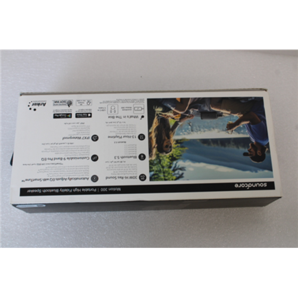 SALE OUT. Anker Soundcore Motion 300 Bluetooth Speaker, Black , Anker Soundcore , Portable Bluetooth Speaker , Motion 300 , DEMO , 30 W , Bluetooth , Mirage Black , Portable , Wireless connection