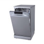Gorenje Dishwasher , GS520E15S , Free standing , Width 45 cm , Number of place settings 9 , Number of programs 5 , Energy efficiency class E , Display , AquaStop function , Grey