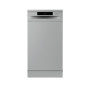 Gorenje Dishwasher , GS520E15S , Free standing , Width 45 cm , Number of place settings 9 , Number of programs 5 , Energy efficiency class E , Display , AquaStop function , Grey