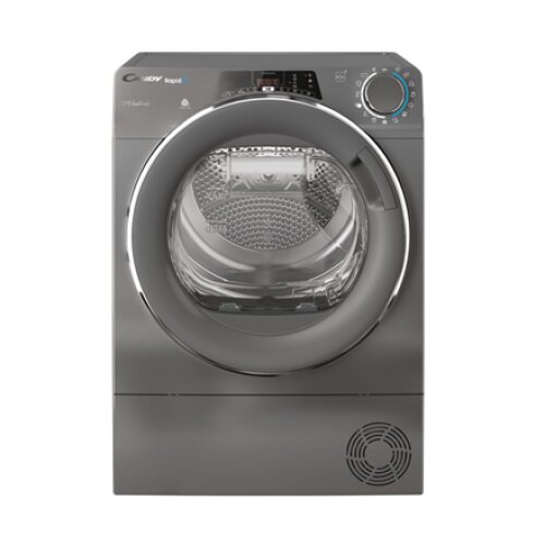 Candy , Dryer Machine , RO4 H7A2TCERX-S , Energy efficiency class E , Front loading , 7 kg , TFT , Depth 46.5 cm , Wi-Fi , Grey