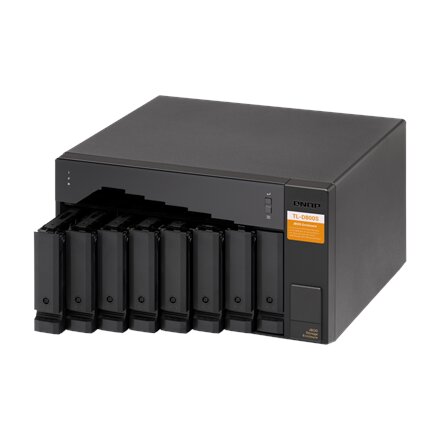 QNAP High-performance desktop SATA 6Gbps JBOD storage enclosure , TL-D800S