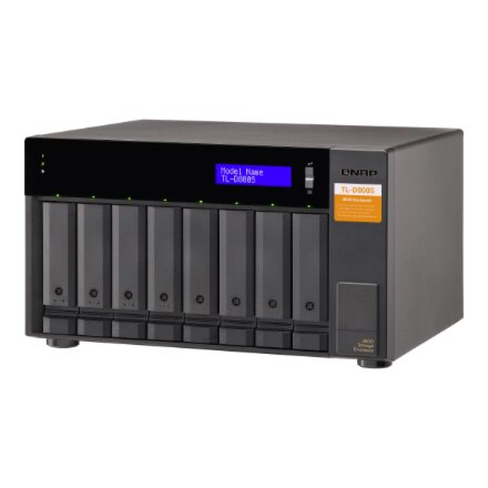 QNAP High-performance desktop SATA 6Gbps JBOD storage enclosure , TL-D800S