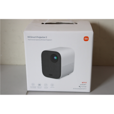 SALE OUT. Xiaomi Mi Smart Projector 2 EU , Xiaomi 2 , Full HD (1920x1080) , 500 ANSI lumens , White/Grey , LED Light Source with DLP technology , Android TV 9.0 , USED , Wi-Fi