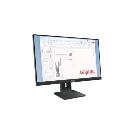 Lenovo , ThinkVision E24-40 , 23.8 , IPS , 16:9 , 100 Hz , 4 ms , 1920 x 1080 pixels , 250 cd/m² , HDMI ports quantity 1 , Raven Black , Warranty 36 month(s)