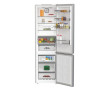 Whirlpool Refrigerator , WHK 25404 XP4E , Energy efficiency class E , Free standing , Combi , Height 203.5 cm , No Frost system , Fridge net capacity 249 L , Freezer net capacity 106 L , 37 dB , Silver