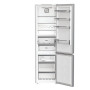 Whirlpool Refrigerator , WHK 25404 XP4E , Energy efficiency class E , Free standing , Combi , Height 203.5 cm , No Frost system , Fridge net capacity 249 L , Freezer net capacity 106 L , 37 dB , Silver