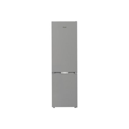Whirlpool Refrigerator , WHK 25404 XP4E , Energy efficiency class E , Free standing , Combi , Height 203.5 cm , No Frost system , Fridge net capacity 249 L , Freezer net capacity 106 L , 37 dB , Silver