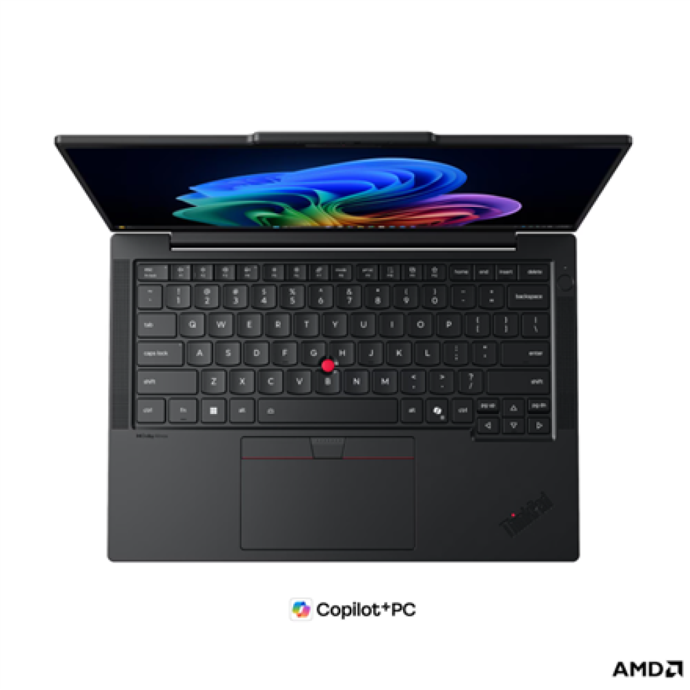 Lenovo ThinkPad T14s G7 AMD , Black , 14 , IPS , WUXGA , 1920 x 1200 pixels , Anti-glare , AMD Ryzen AI 5 PRO , 440 , 16 GB , Soldered LPDDR5X , Solid-state drive capacity 512 GB , AMD Radeon 840M Graphics , Windows 11 Pro , 802.11be , Bluetooth version 5