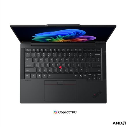 Lenovo ThinkPad T14s G7 AMD , Black , 14 , IPS , WUXGA , 1920 x 1200 pixels , Anti-glare , AMD Ryzen AI 5 PRO , 440 , 16 GB , Soldered LPDDR5X , Solid-state drive capacity 512 GB , AMD Radeon 840M Graphics , Windows 11 Pro , 802.11be , Bluetooth version 5