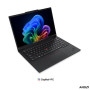 Lenovo ThinkPad T14s G7 AMD , Black , 14 , IPS , WUXGA , 1920 x 1200 pixels , Anti-glare , AMD Ryzen AI 5 PRO , 440 , 16 GB , Soldered LPDDR5X , Solid-state drive capacity 512 GB , AMD Radeon 840M Graphics , Windows 11 Pro , 802.11be , Bluetooth version 5