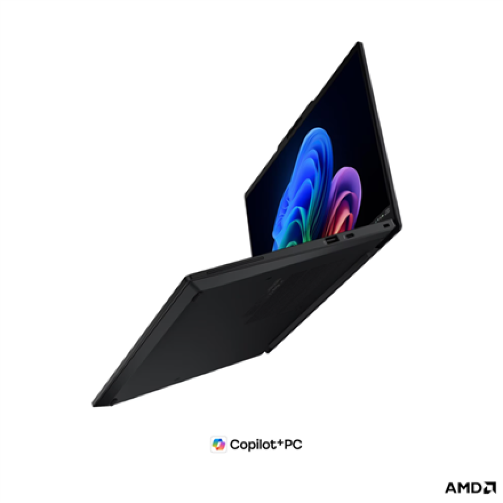 Lenovo ThinkPad T14s G7 AMD , Black , 14 , IPS , WUXGA , 1920 x 1200 pixels , Anti-glare , AMD Ryzen AI 5 PRO , 440 , 16 GB , Soldered LPDDR5X , Solid-state drive capacity 512 GB , AMD Radeon 840M Graphics , Windows 11 Pro , 802.11be , Bluetooth version 5