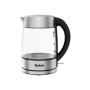 TEFAL , Kettle , KI772D , Electric , 2400 W , 1.7 L , Glass , 360° rotational base , Stainless Steel/Black