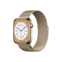 Watch Series 8 GPS + Cellular , MNKQ3EL/A , Smart watches , GPS (satellite) , Retina LTPO OLED , Touchscreen , 45mm , Waterproof , Bluetooth , Wi-Fi , Gold