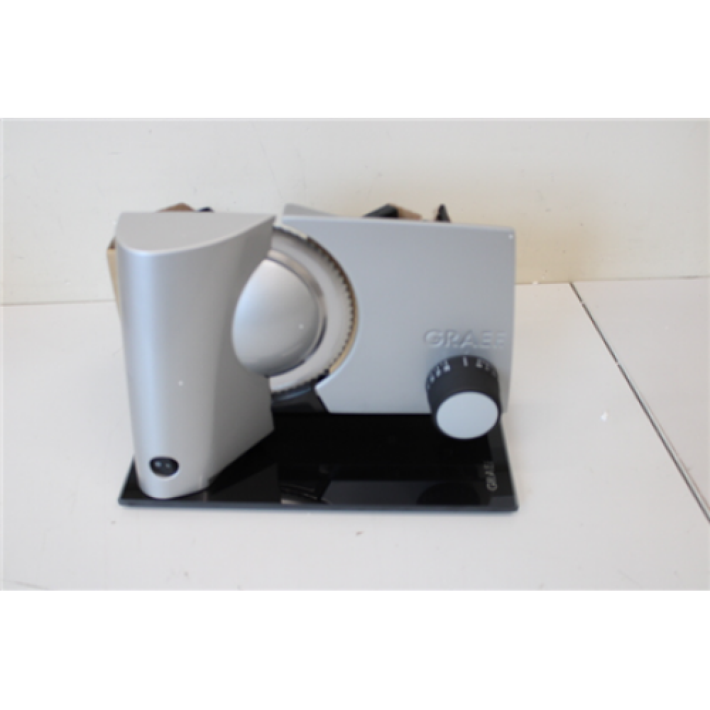 SALE OUT. SLICER SKS320 GRAEF GREY GRAEF. DAMAGED PACKAGING